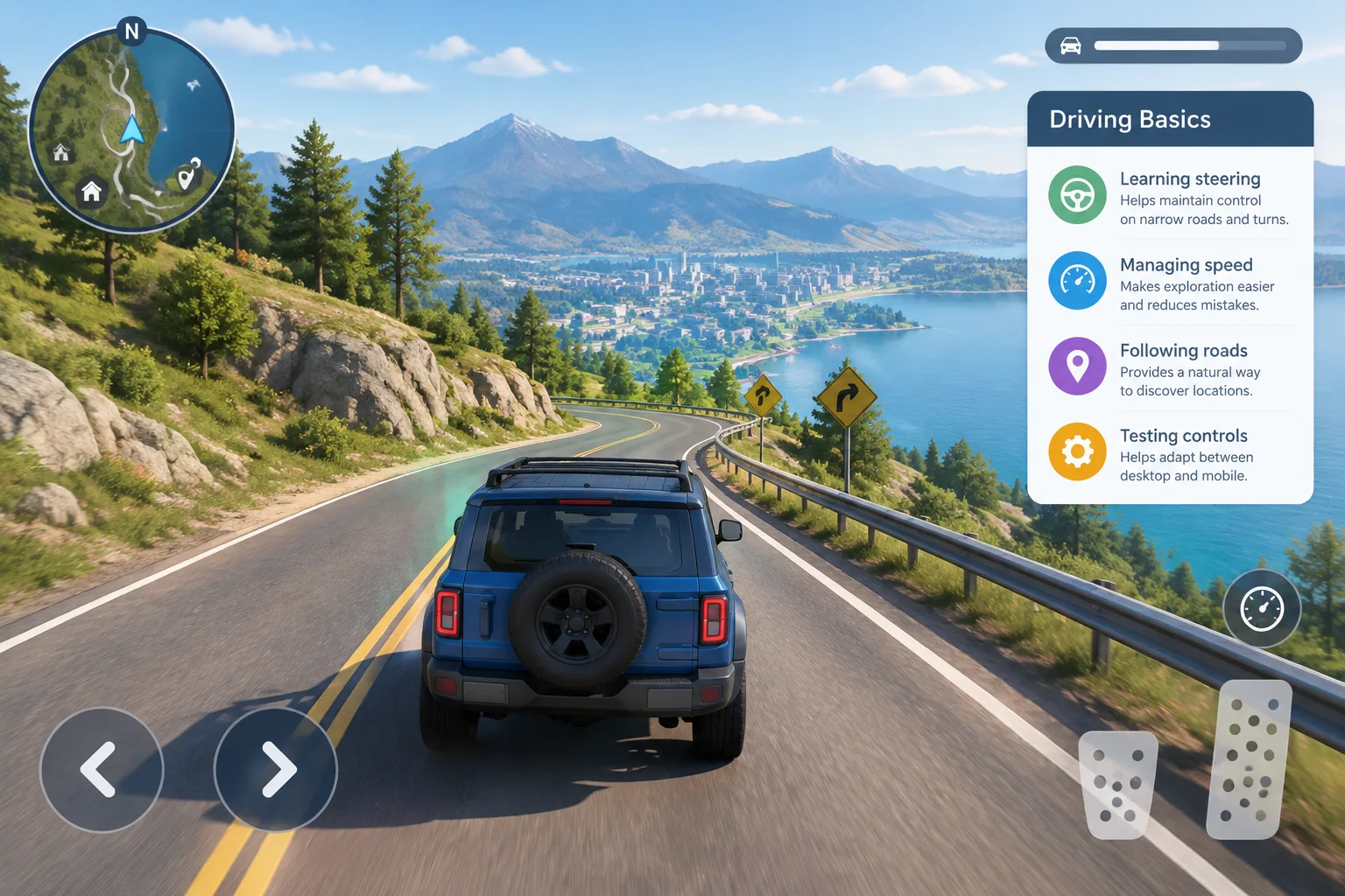 Browser game view