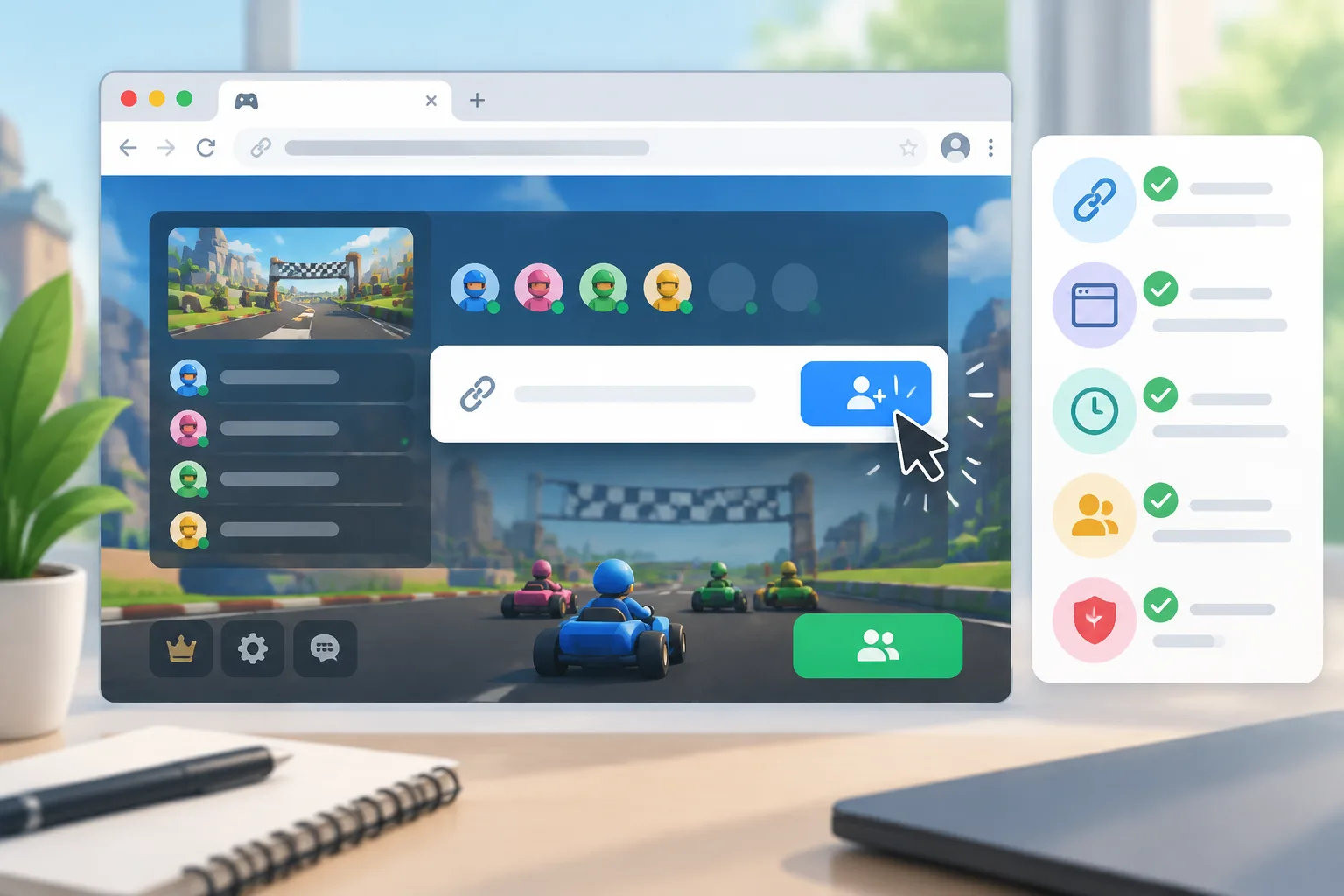 Browser window